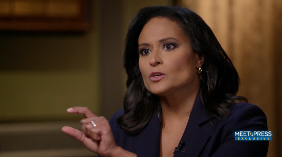 New ‘Meet The Press’ Host Kristen Welker Defends Against Trump ...